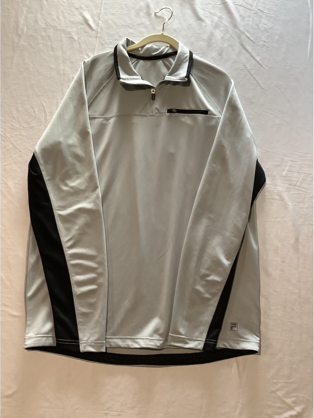 Men’s long sleeve Fila jacket, size large